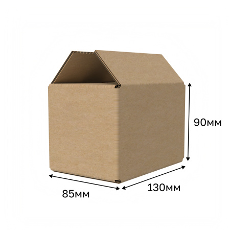 Гофрокороб 130*85*90 Бурый В